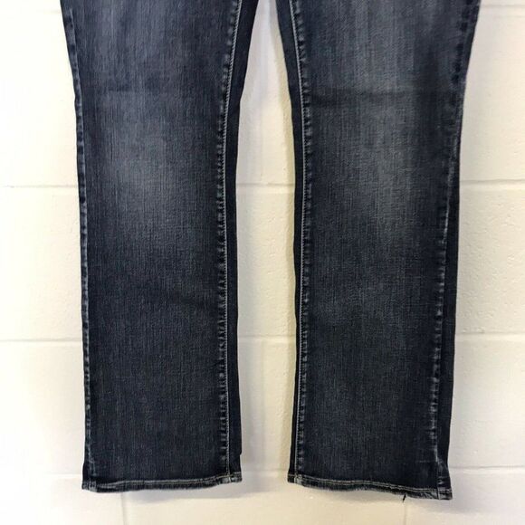 Silver Jeans Womens Berkley Slim Boot Low Rise Distressed Medium Wash Size 30/31 - Picture 5 of 11